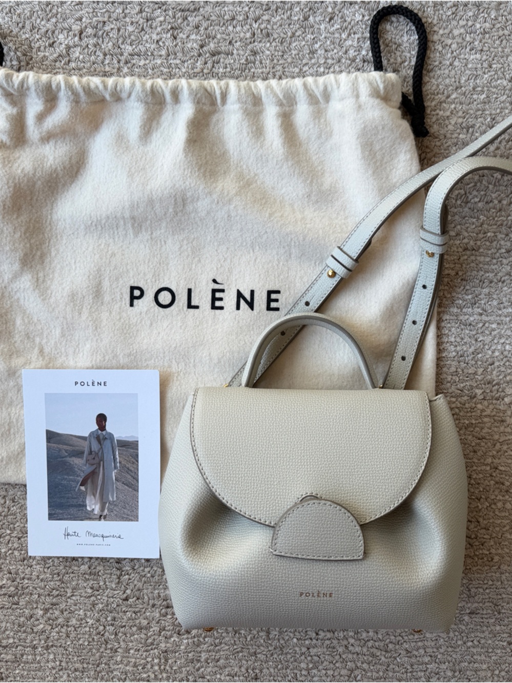 Polène Numéro Un Nano – Textured Chalk